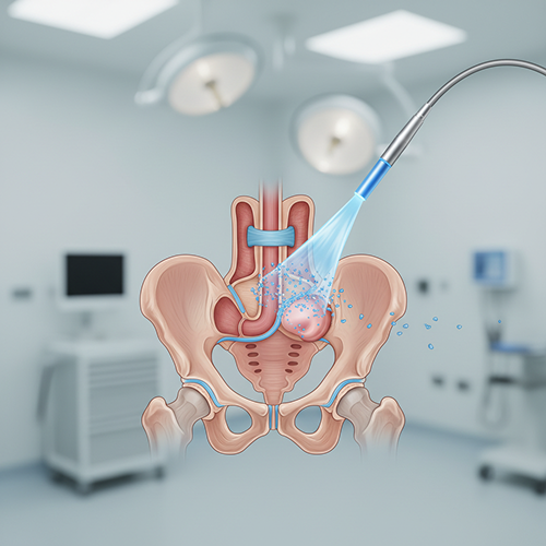 Aquablation therapy for BPH